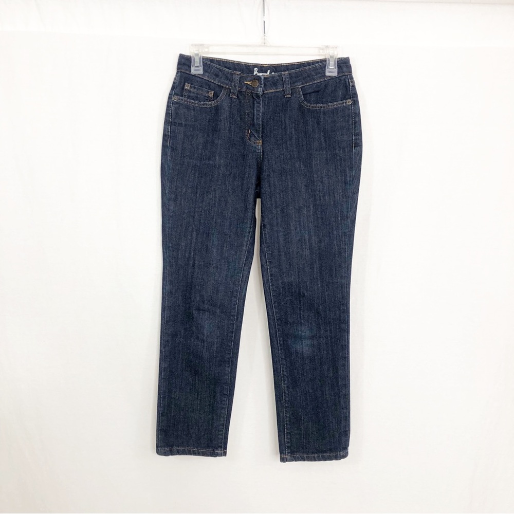 Boden Cropped Capri Jeans, Size 4, Blue